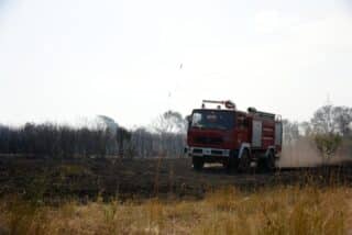 Veliki požar u Puli pod kontrolom, vatrogasci na terenu