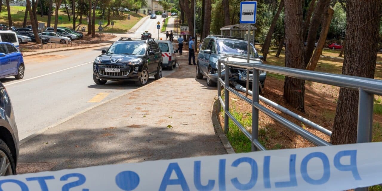 Pula: Prometna nesreća s ozlijeđenom osobom na Valkanama