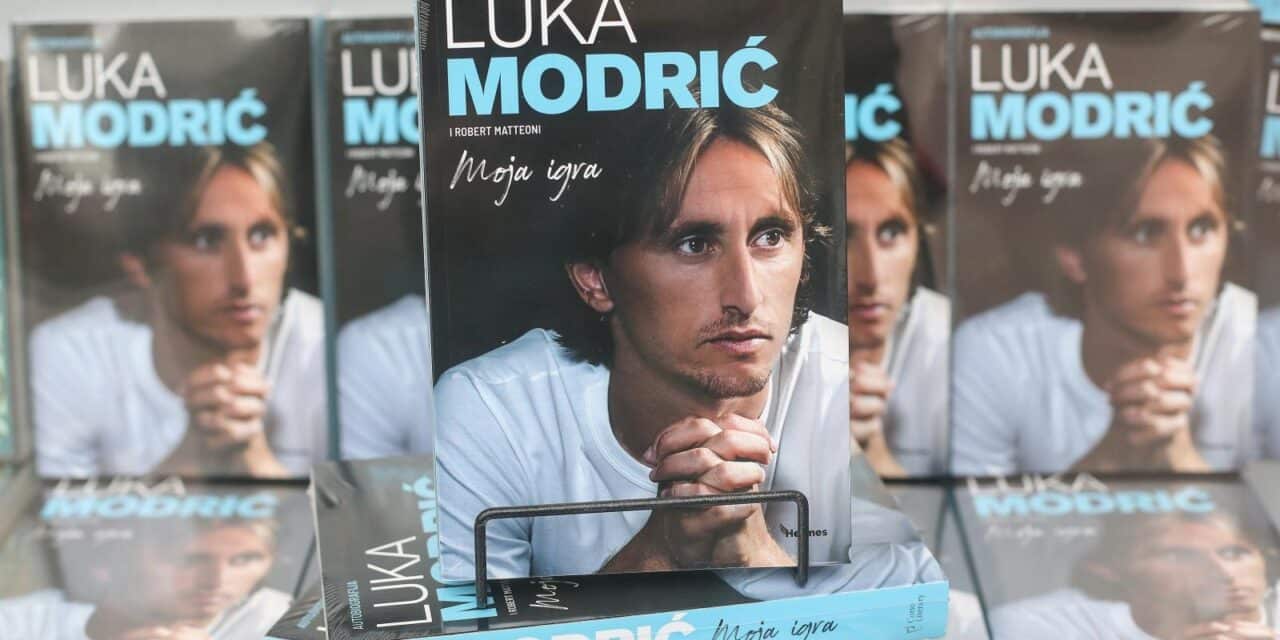 Zagreb: Autobiografija Luke Modrića “Moja igra”