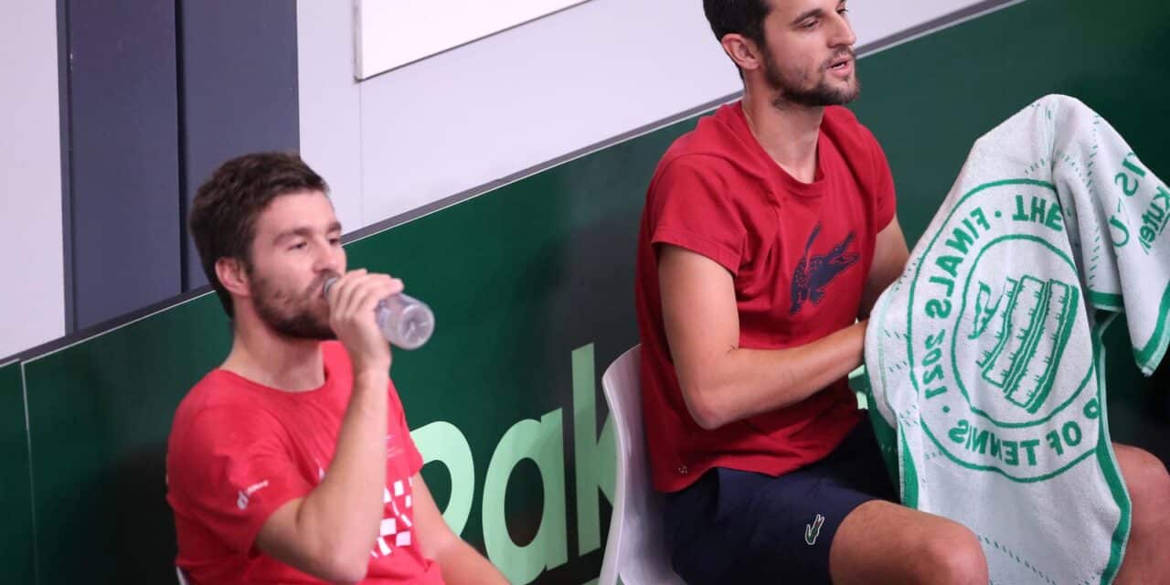 Madrid: Hrvatski tenisači odradili trening uoči sutrašnjeg finala Davis Cupa