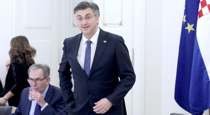 Zagreb: Vlada RH na sjednici o suzbijanju koronavirusa u Republici Hrvatskoj