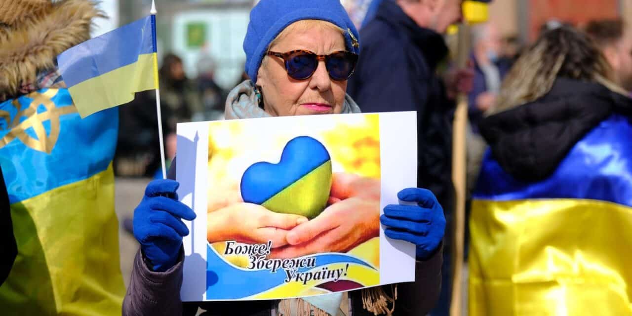 Zagreb: Građani se okupili na skupu podrške Ukrajini
