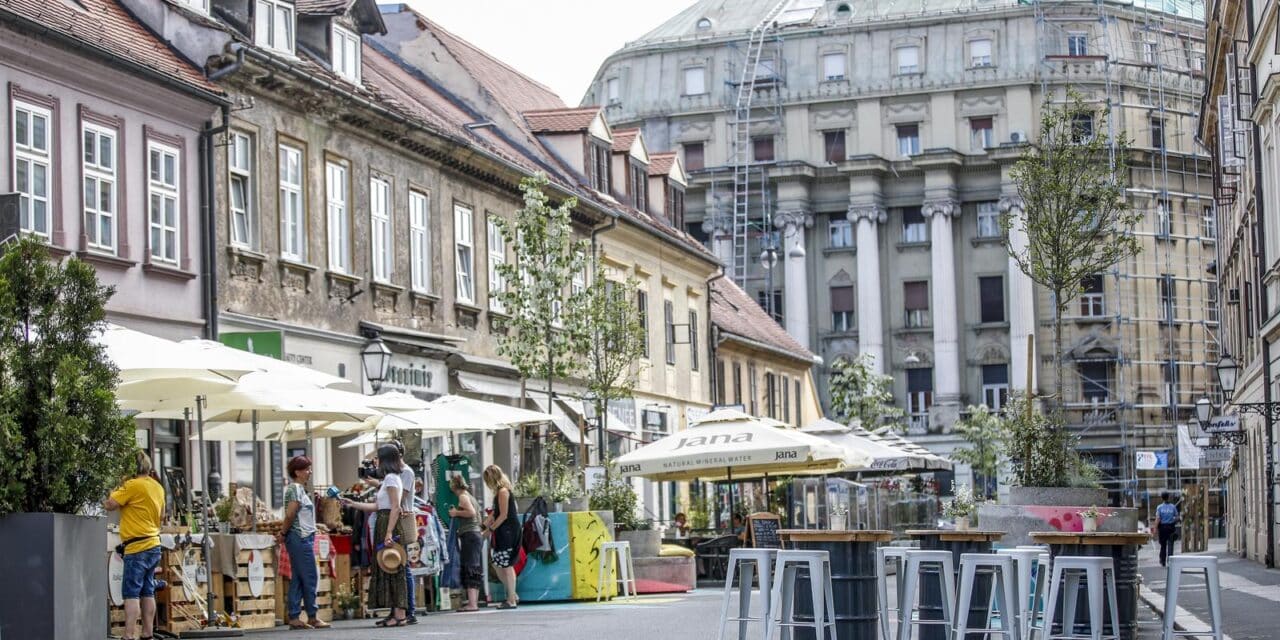 Zagreb: Svečano otvorena pješačka zona Stara Vlaška