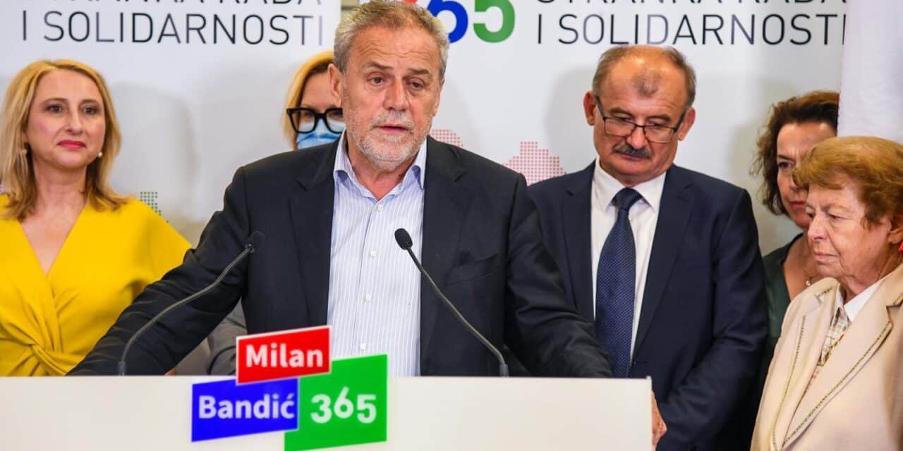 Zagreb: Milan Bandić komentirao rezultate svoje stranke na parlamentarnim izborima