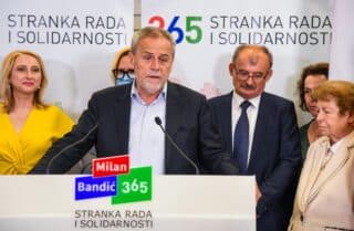 Zagreb: Milan Bandić komentirao rezultate svoje stranke na parlamentarnim izborima