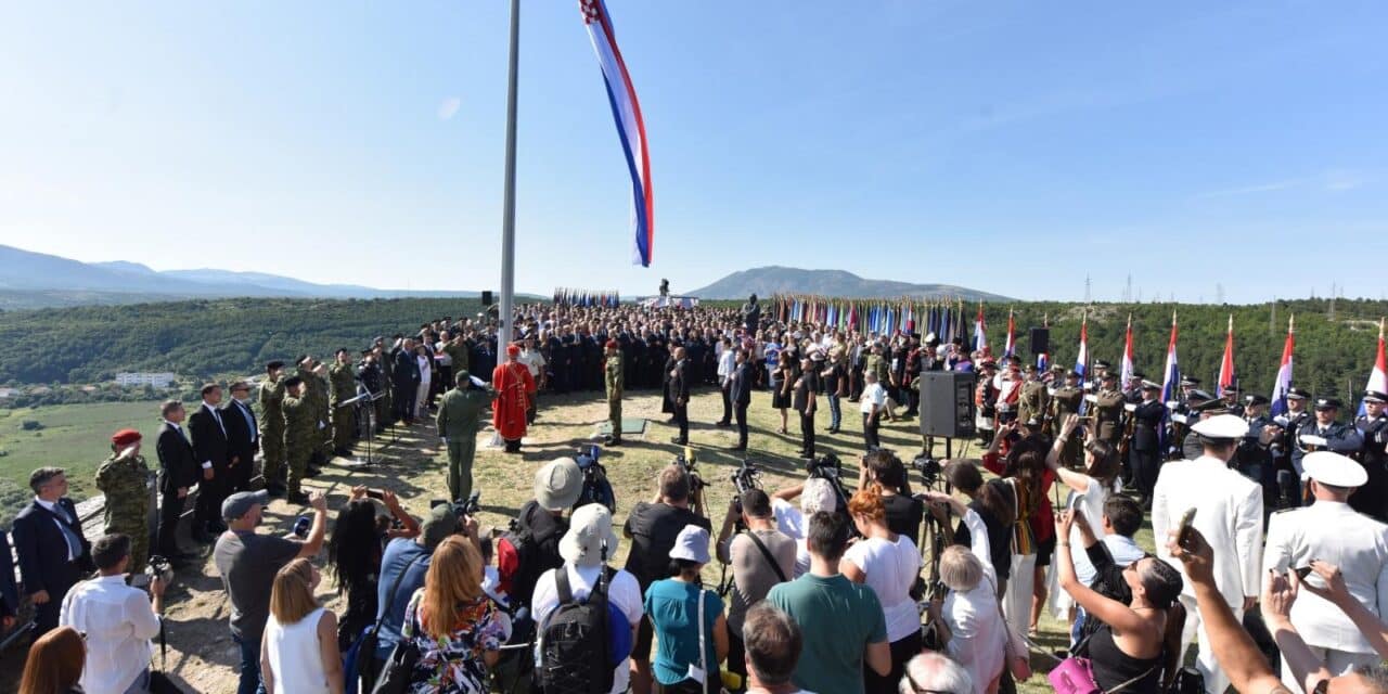 Svečani program na kninskoj tvrđavi povodom Dana pobjede i domovinske zahvalnosti