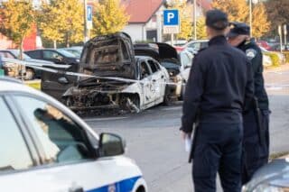 Zagreb: U Prečkom izgorjela dva automobila
