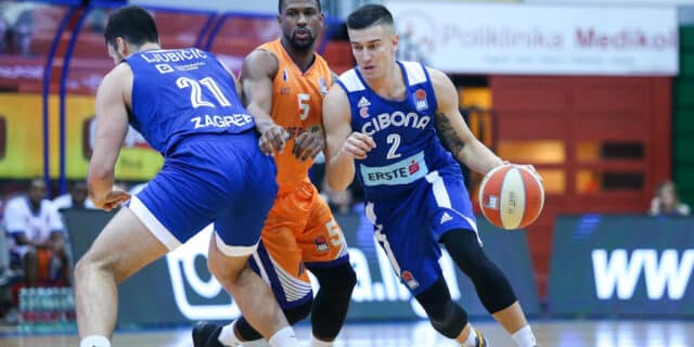 Zagreb: ABA liga, 01. kolo, KK Cibona – KK Mornar