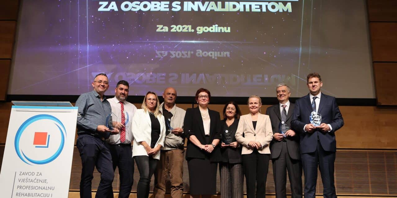 Zagreb: Održana dodjela nagrada Poslodavac godine za osobe s invaliditetom