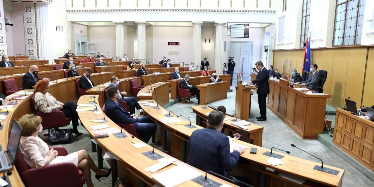 Zagreb: Sabor je 4. sjednicu nastavio raspravom o rebalansu proračuna RH