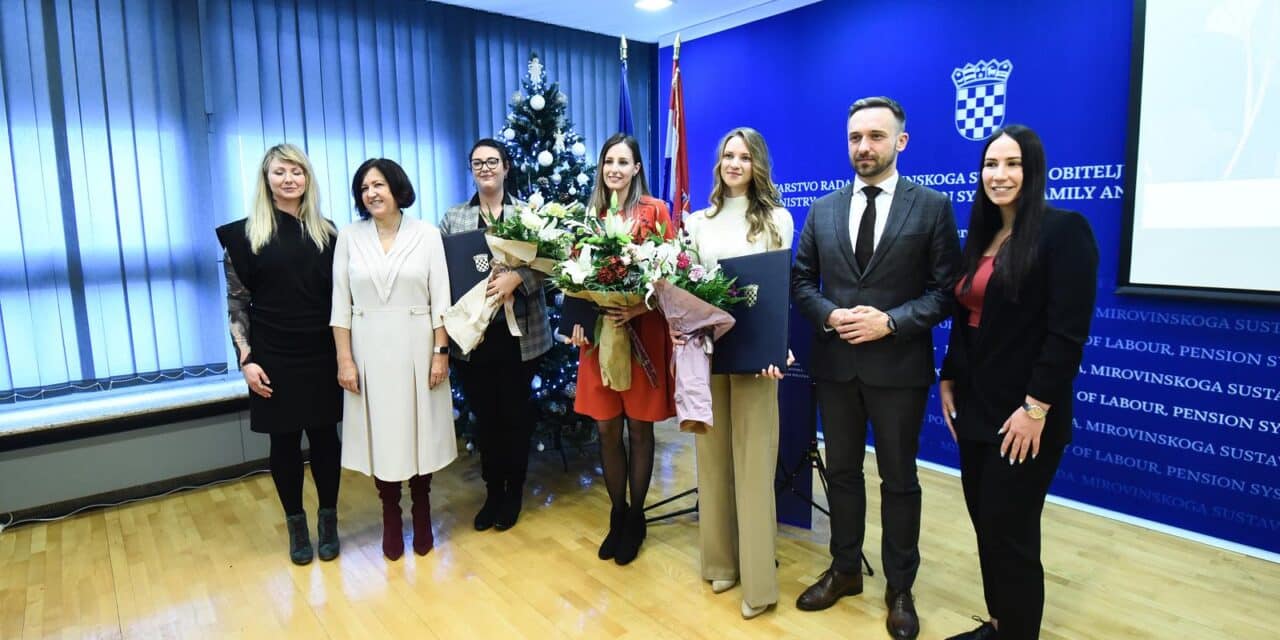 Zagreb: Ministar Pileti? dodijelio je Dr�avnu nagradu za volontiranje u 2022. godini