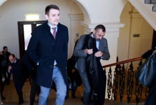 Osijek: Dolazak odvjetnika na suđenje braći Zoranu i Zdravku Mamiću