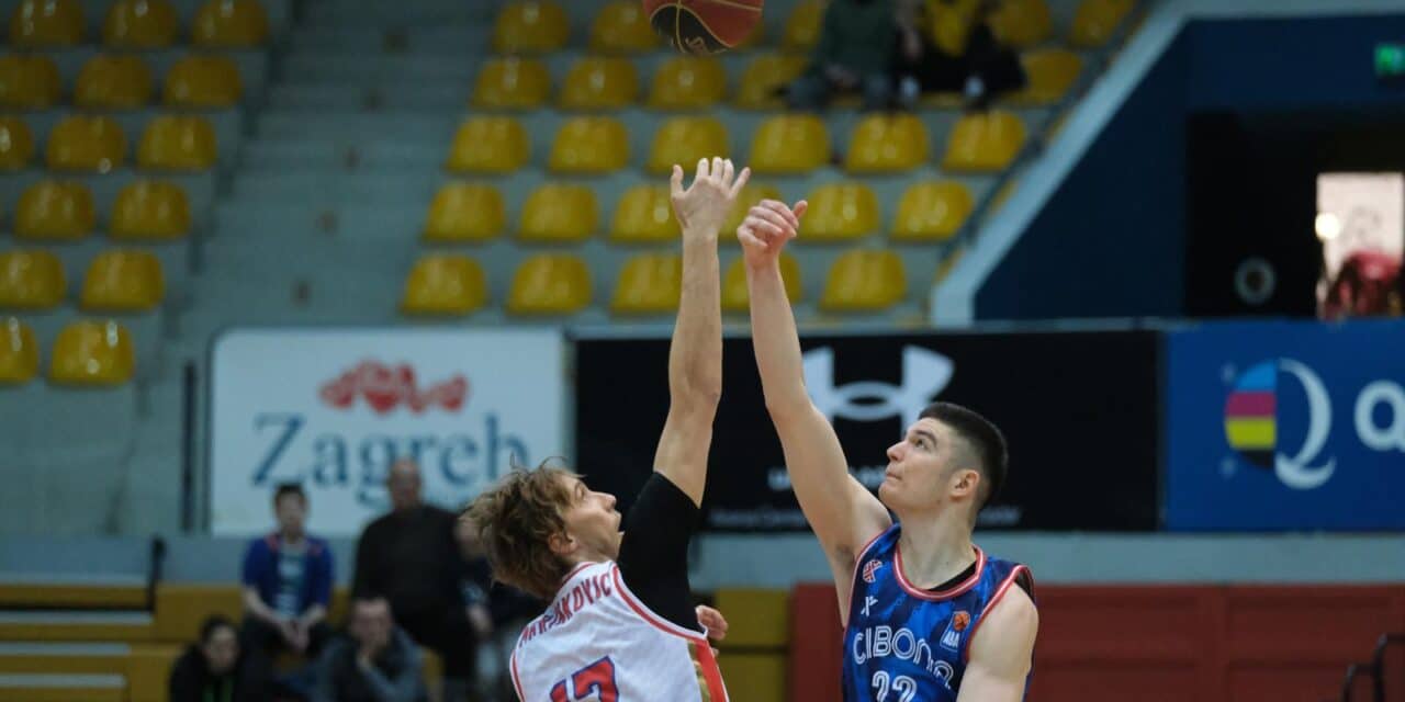 Zagreb: Utakmica 21. kola ABA lige, KK Cibona – KK Borac