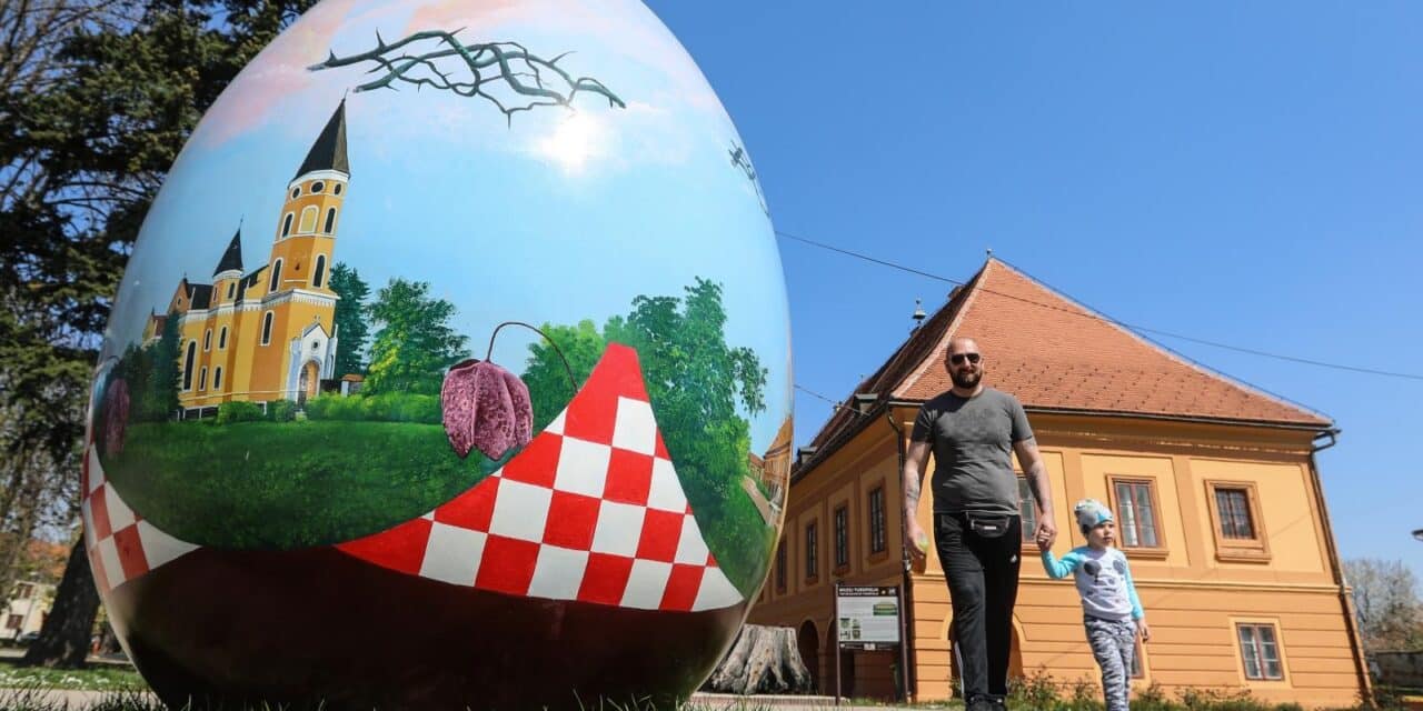 Šarene velike pisanice razveselile stanovnike Velike Gorice