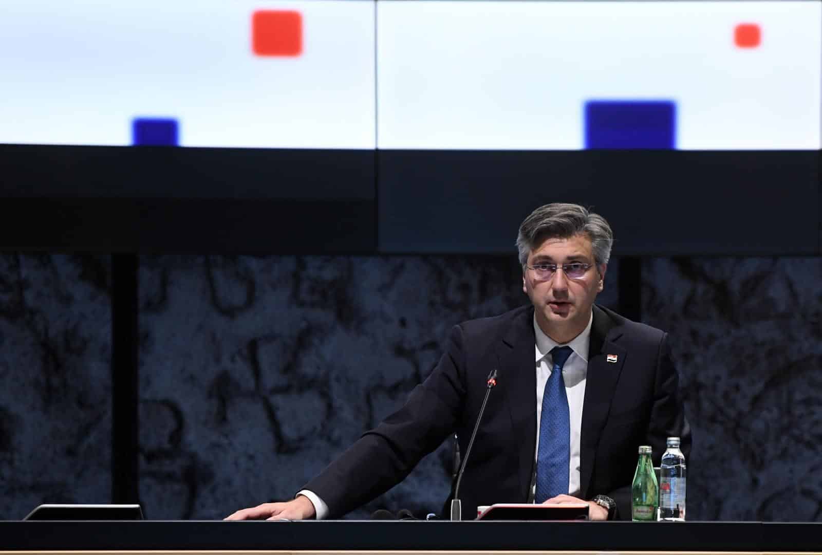 Zagreb: Sastanak Andreja Plenkovića i Stožera civilne zaštite Republike Hrvatske održan u NSK