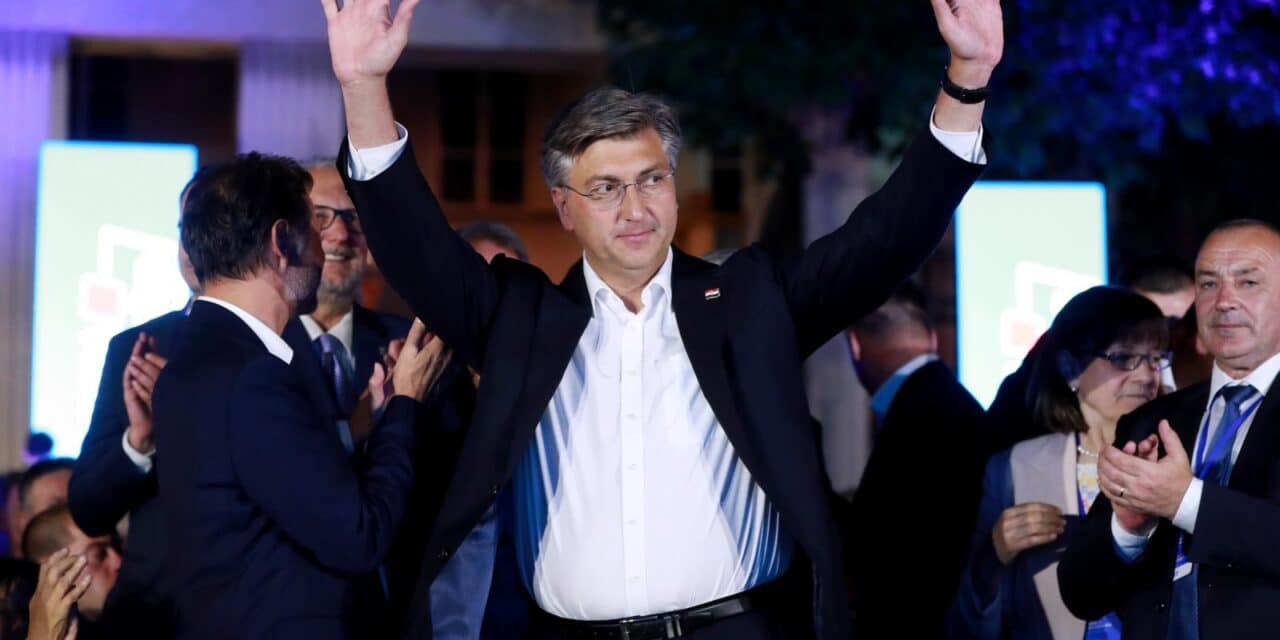 Zagreb: Doček izbornih rezultata u stožeru HDZ-a