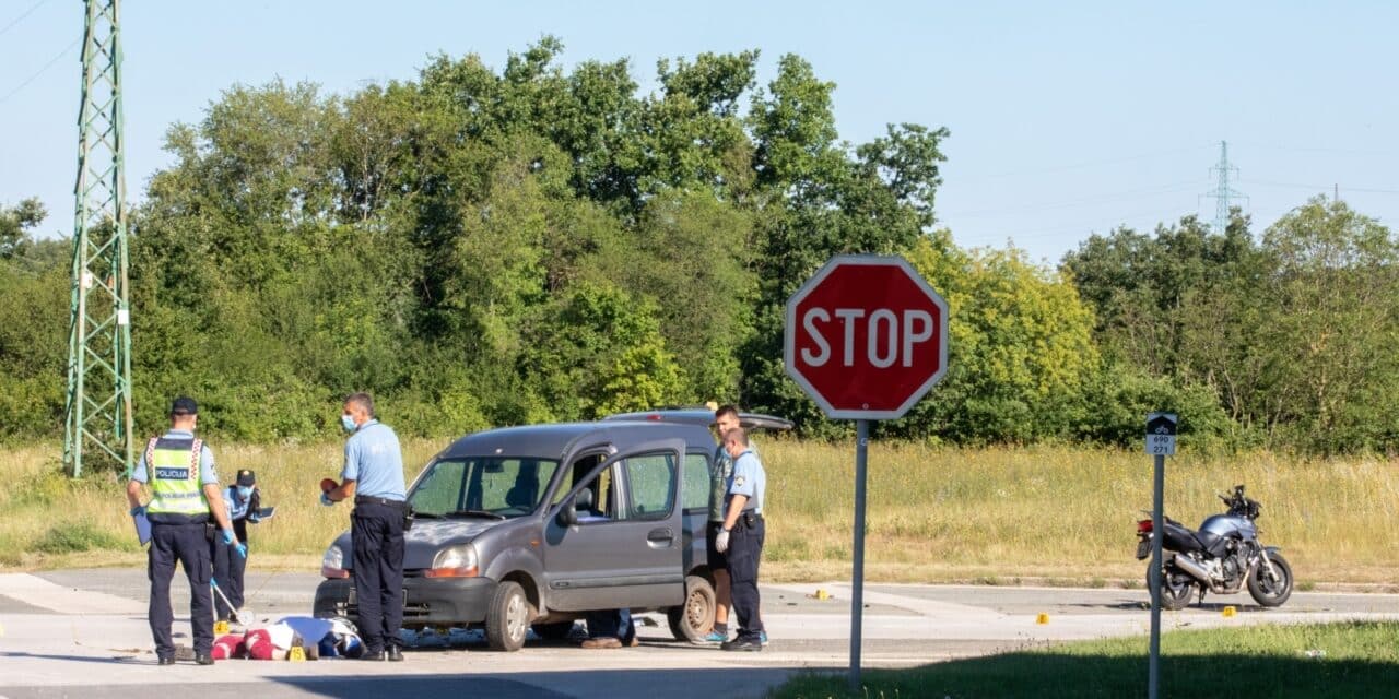 Svetivičenat: Jedna osoba poginula u sudaru teretnog vozila i motocikla