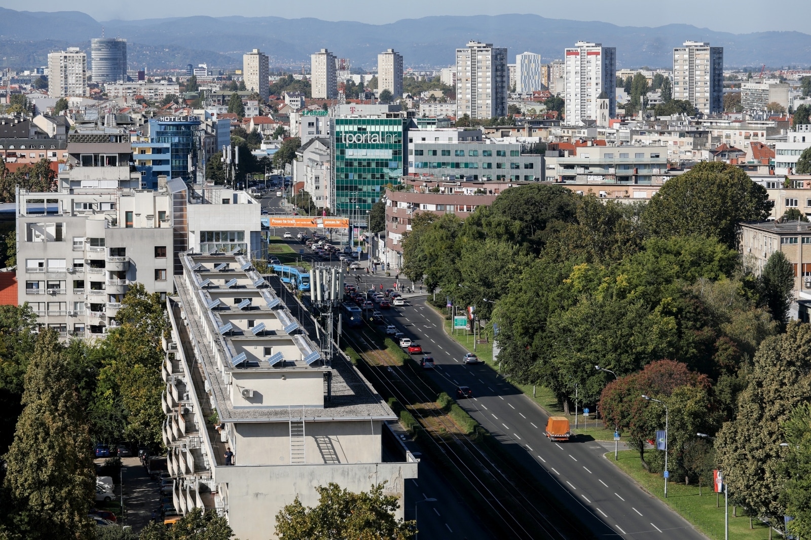 Zagreb: Pogled na vizure grada okupane suncem