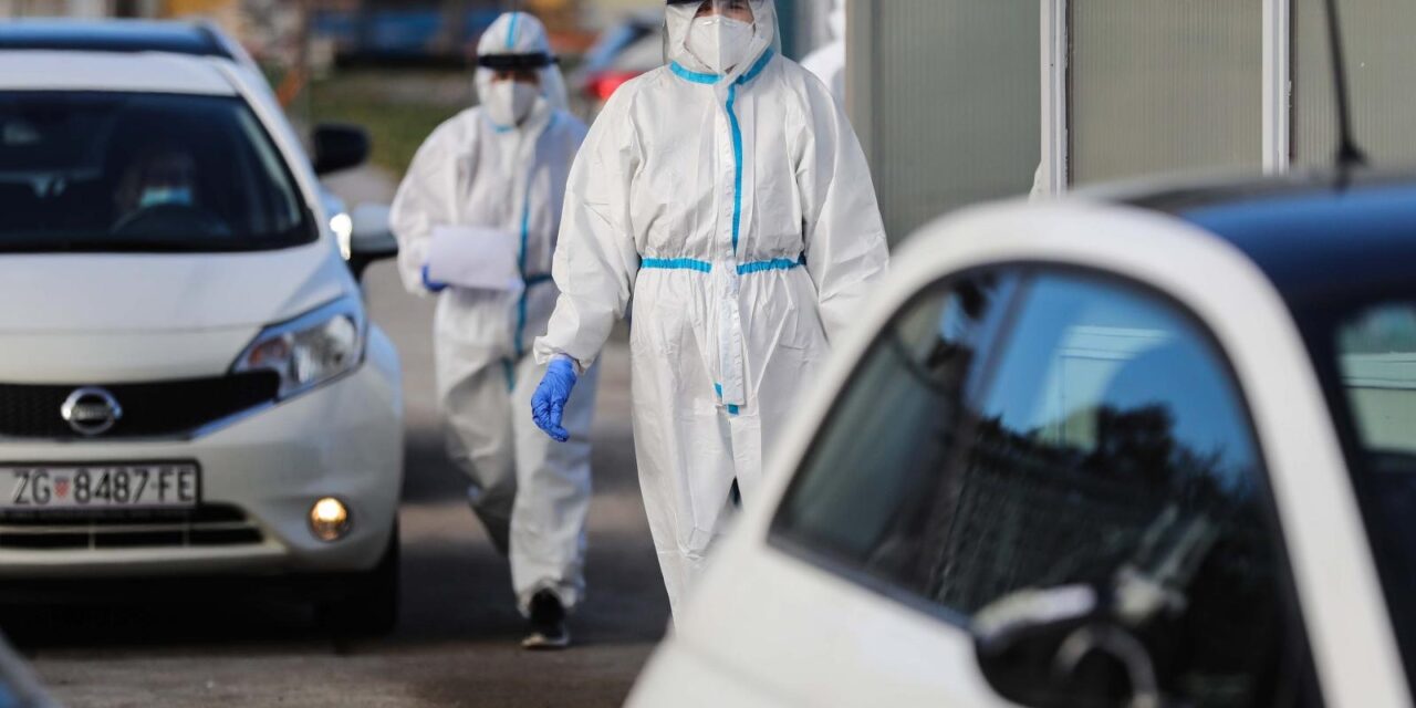 Zagreb: Od ranog jutra velike gužve za testiranje na Velesajmu