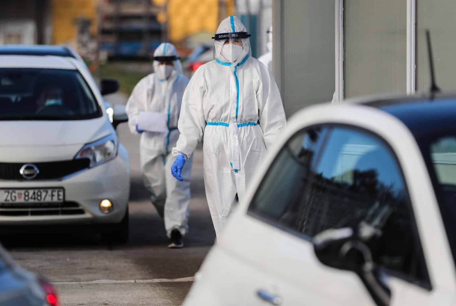 Zagreb: Od ranog jutra velike gužve za testiranje na Velesajmu