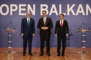 Beograd: Aleksandar Vučić susreo se s predsjednikom Albanije i potpredsjednikom Sjeverne Makedonije