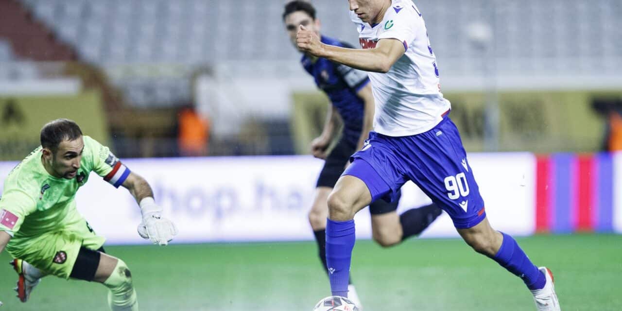 U 15. kolu HT Prve HNL sastali se Hajduk i Hrvatski dragovoljac