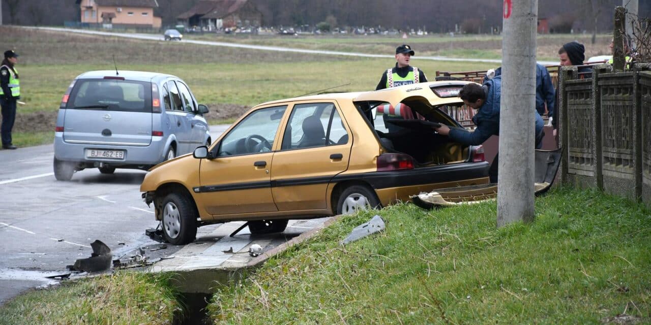 Na cesti Bjelovar – Garešnica izgubio kontrolu nad vozilom, udario u betonski most i poginuo