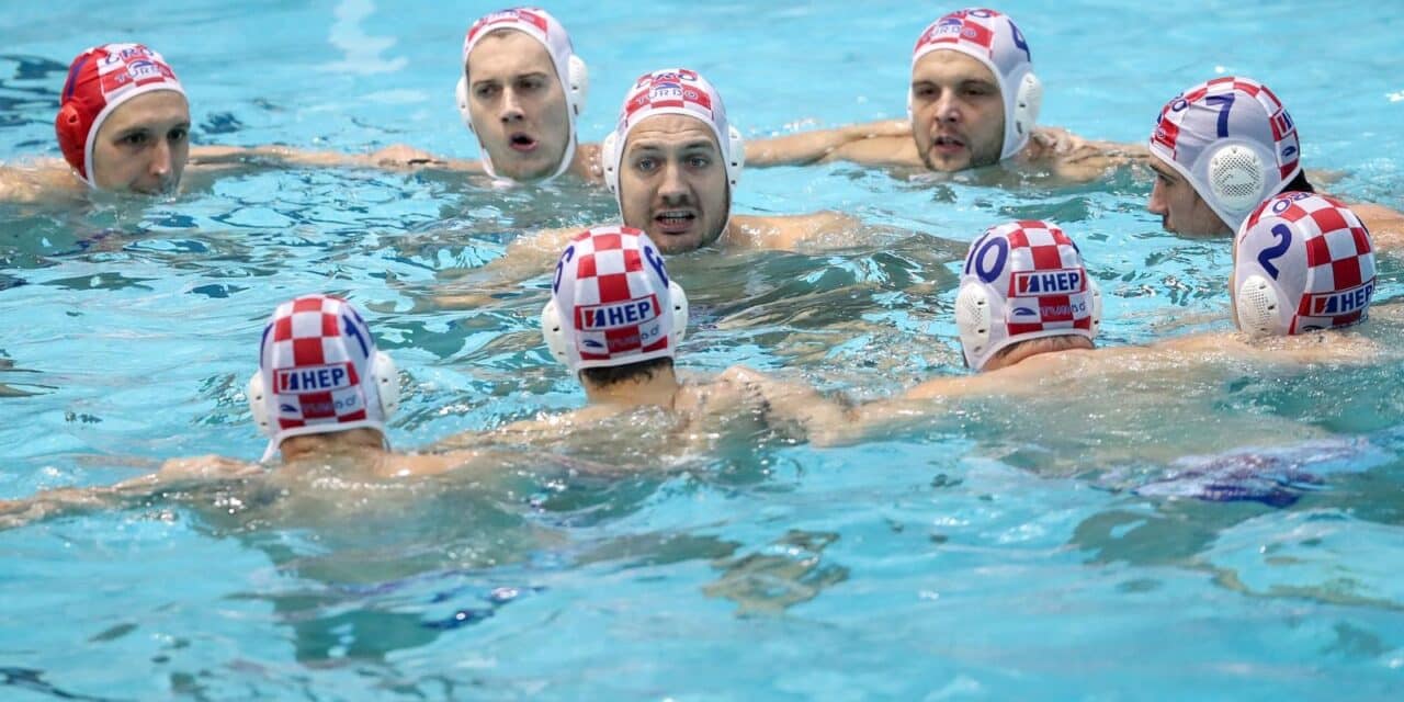 Zagreb: Prijateljska vaterpolo utakmica između reprezentacije Hrvatske i Rusije