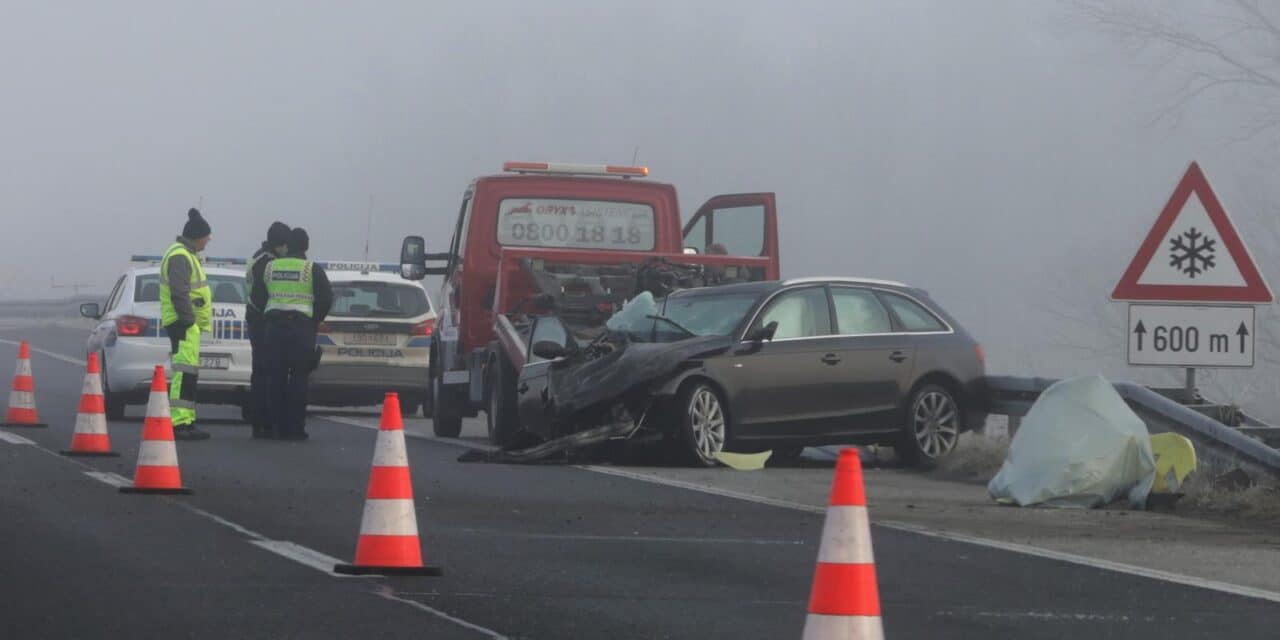 Nesreća kod Zaprešića: Automobilom naletio na stup, jedna osoba poginula
