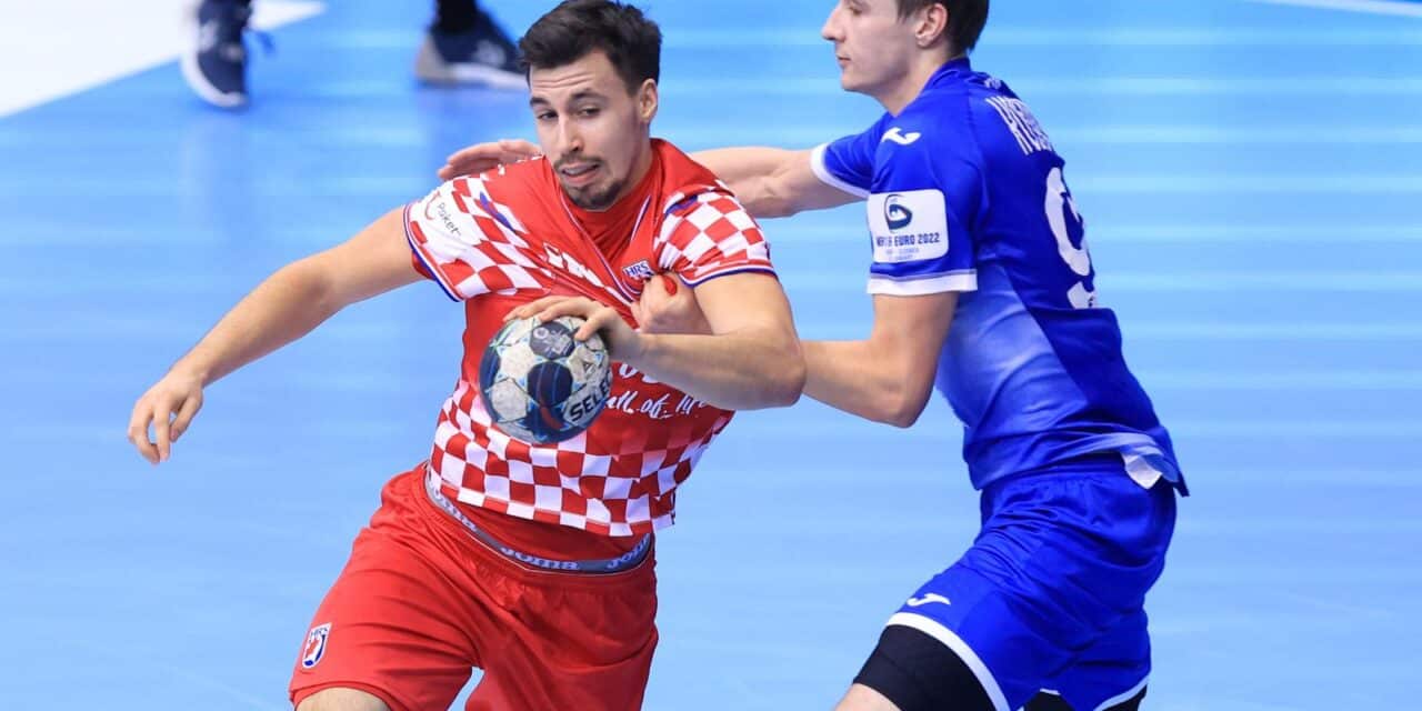 Osijek: Hrvatska protiv Rusije u rukometnoj utakmici Croatia Cupa 2022