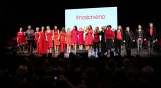 Zagreb: Svečano obilježavanje Dana crvenih haljina