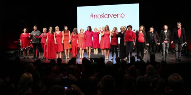 Zagreb: Svečano obilježavanje Dana crvenih haljina