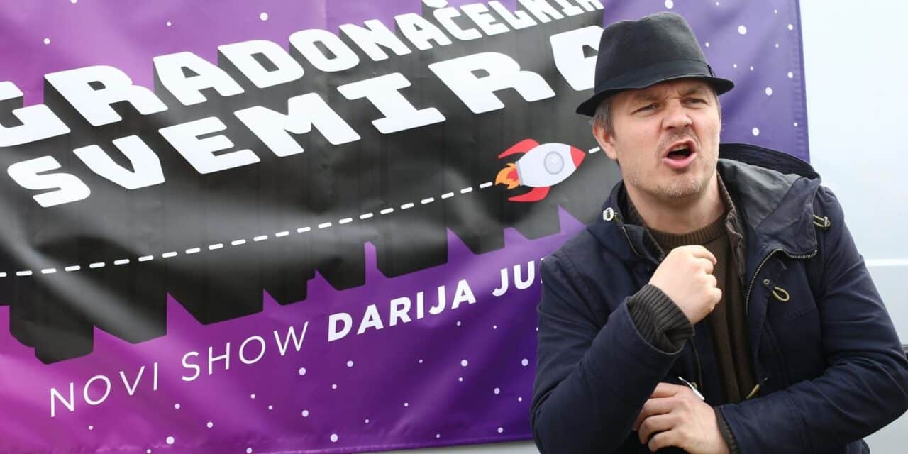 Zagreb: Dario Juričan na tržnici u Dubravi pokrenuo show Ispovjedaonica
