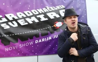 Zagreb: Dario Juričan na tržnici u Dubravi pokrenuo show Ispovjedaonica