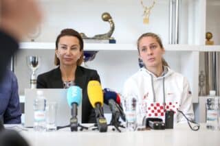 Zagreb: Iva Majoli i Tara Wurth na konferenciji teniske reprezentacije