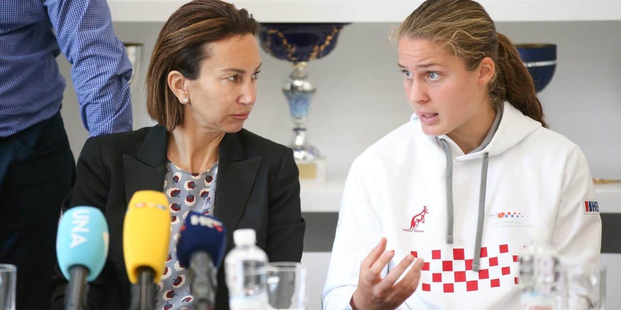 Zagreb: Iva Majoli i Tara Wurth na konferenciji teniske reprezentacije