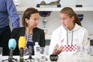 Zagreb: Iva Majoli i Tara Wurth na konferenciji teniske reprezentacije