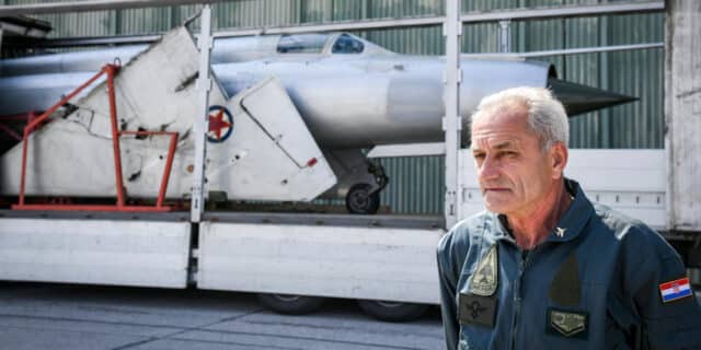 MiG 21 pilota Rudolfa Perešina stigao u Hrvatsku
