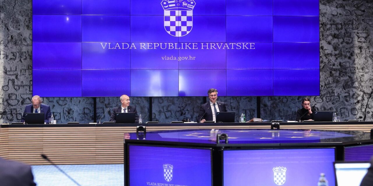 Zagreb: Održana sjednica Vlade RH