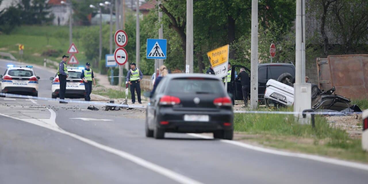 U prometnoj nesreći kod Velike Gorice poginule tri osobe