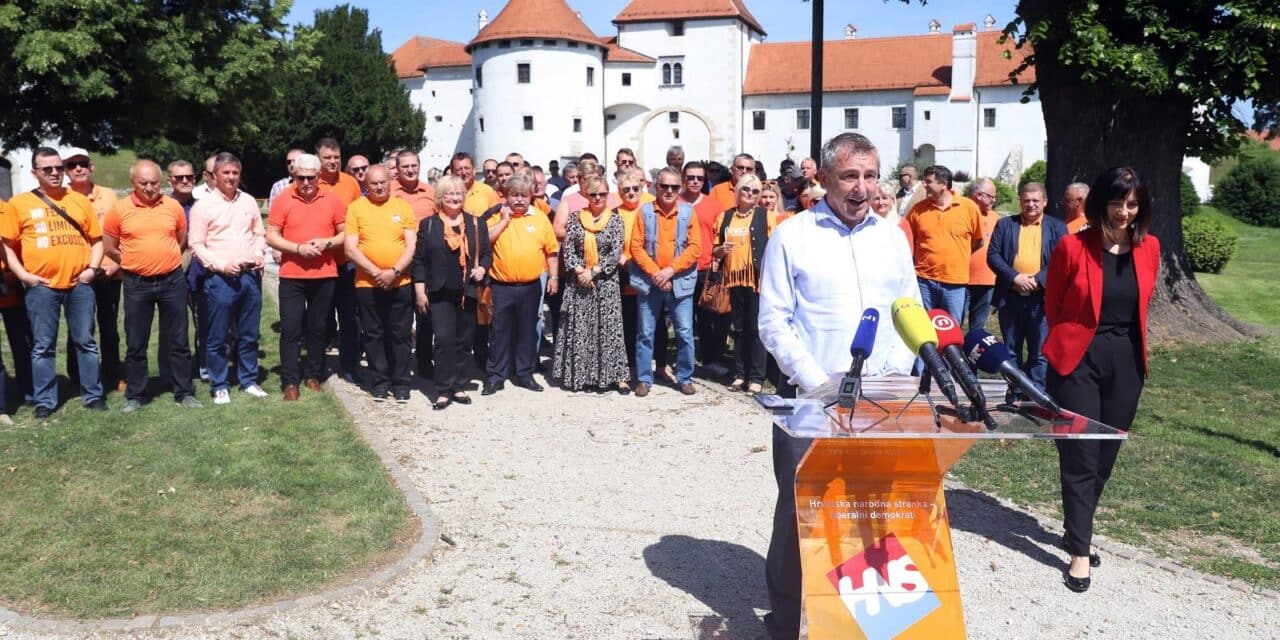 Varaždin: Štromar i Divjak održali zajedničku konferenciju za medije