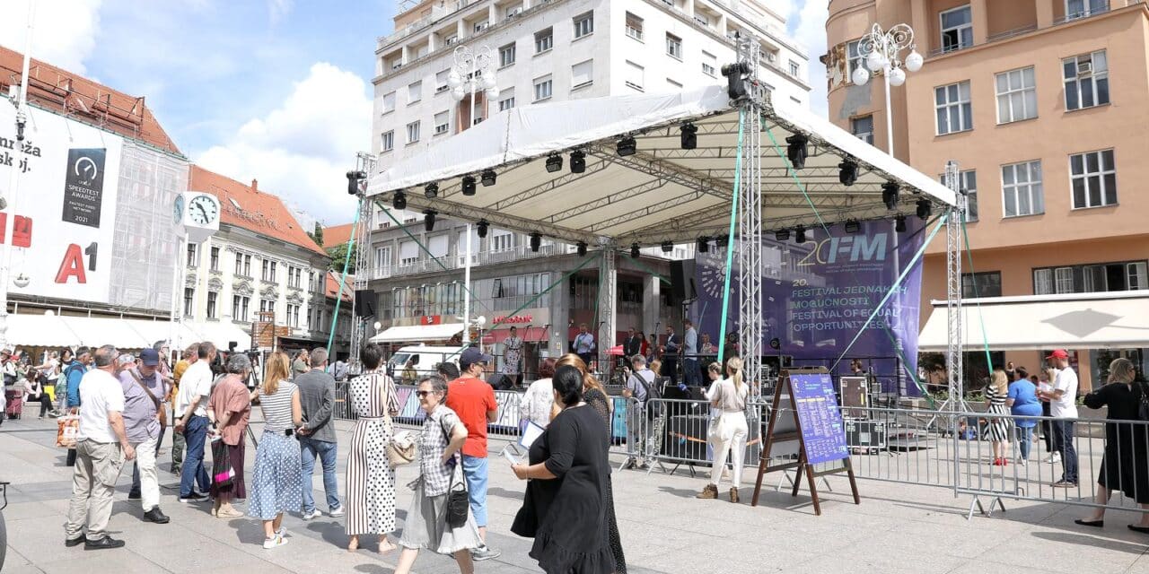 Zagreb: Otvoren Festival jednakih mogu?nosti na Trgu bana Josipa Jela?i?a
