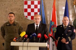 Zagreb: Održana konferencija za medije o smrti policajca u ATJ Lučko