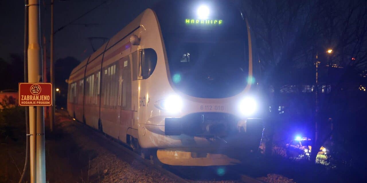 Zagreb: U Remetincu vlak naletio na pješaka koji je prevezen u bolnicu