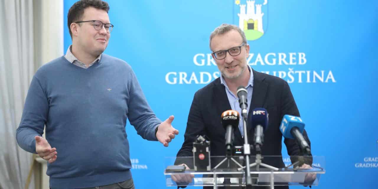 Zagreb: Klub gradskih zastupnika Mosta održao konferenciju za medije