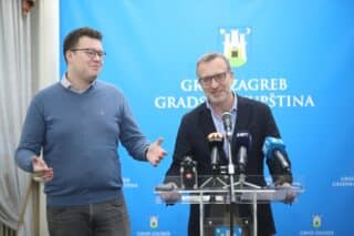 Zagreb: Klub gradskih zastupnika Mosta održao konferenciju za medije