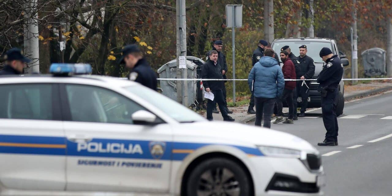 Zagreb: Policijski očevid na Donjim Sveticama gdje je došlo do pucnjave