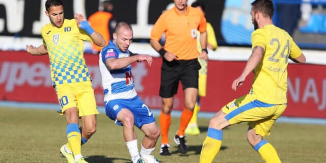 Osijek:  Nogometaši Osijeka u 21. kolu HNL-a dočekali Inter