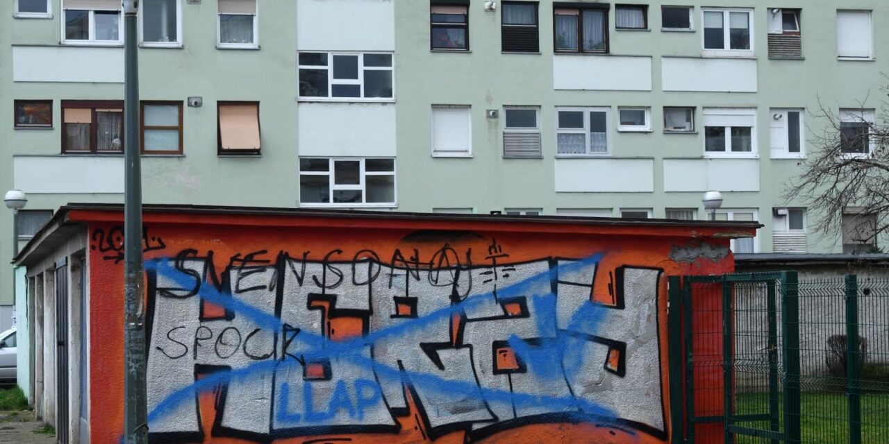 Zagreb: Prebojan legendarni grafit Spocka na zagrebačkoj Trešnjevci