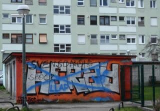Zagreb: Prebojan legendarni grafit Spocka na zagrebačkoj Trešnjevci